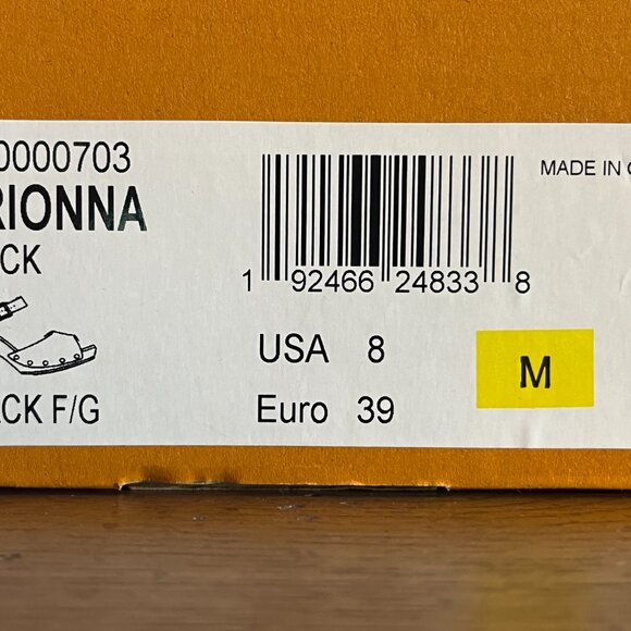 KORKS BRIONNA Black Size 8 - Picture 6 of 6